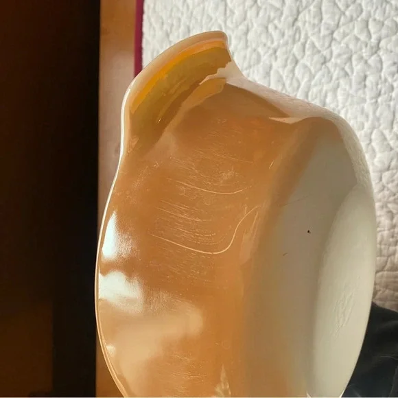 Anchor Hocking Ovenware Oval Baking Dish 9" x 7.5” x 3”Peach Baking 1 1/2 Quart - Picture 8 of 12